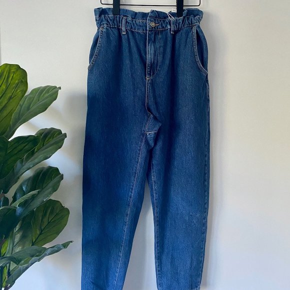 Zara Denim - Zara scrunch waist jeans